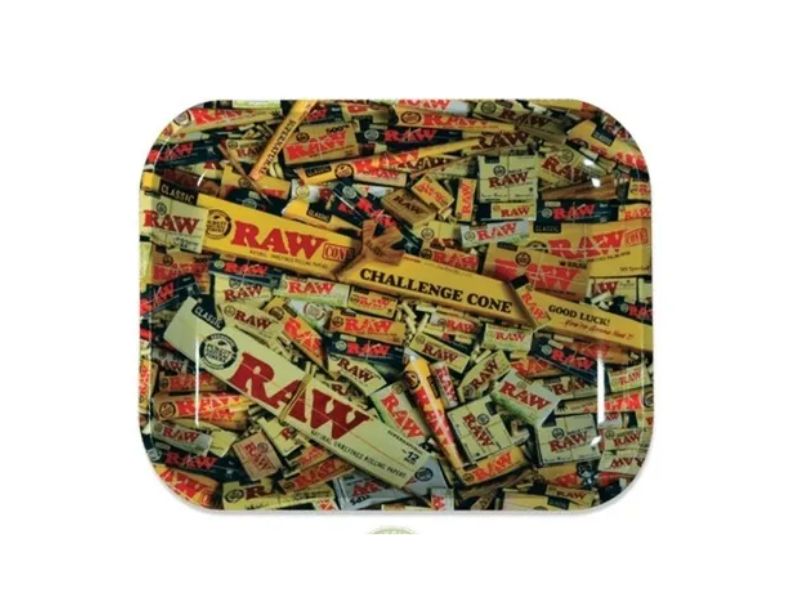 Raw Bandeja De Armado Rolling Tray Medium Mix